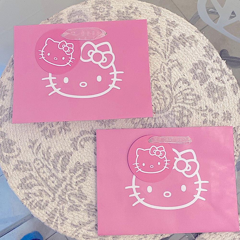 🎄🎀Hello Kitty Gift bags Bundle - Pink & White